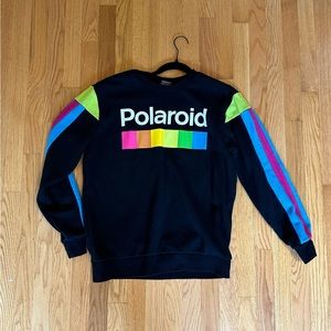 Men’s Polaroid crew neck pullover sweatshirt